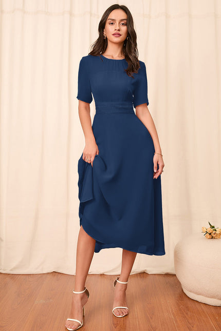 Robe Trapèze Noire Flottante - gallery 2