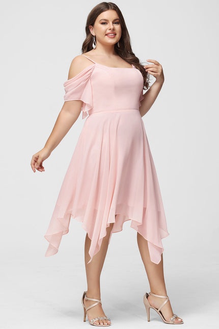 Robe Trapèze Douceur Asymétrique - gallery 9