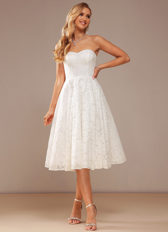 Robe Trapèze Élégance Lace Couture - gallery 4