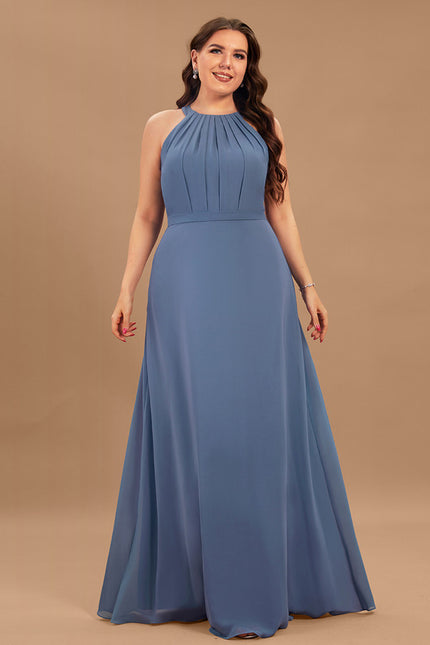 Robe Trapèze Élégance Aquatique - gallery 5
