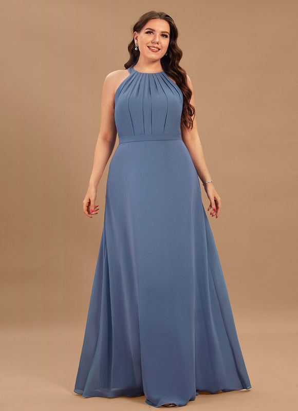 Robe Trapèze Élégance Aquatique - gallery 5