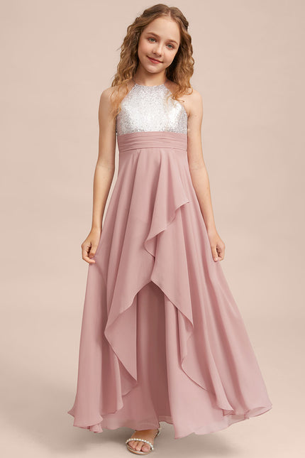 Robe Trapèze Poudrée Élégante - gallery 4
