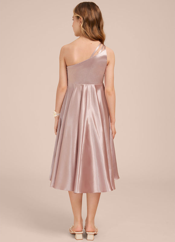 Robe Trapèze Satinée Junior Chic - gallery 3