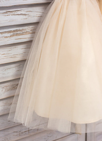 Robe Trapèze Nuptiale Tulle