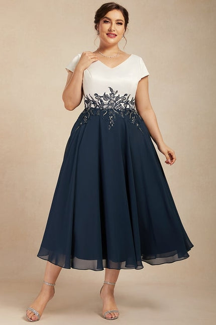 Robe Trapèze Satin Chic Flottant - gallery 6