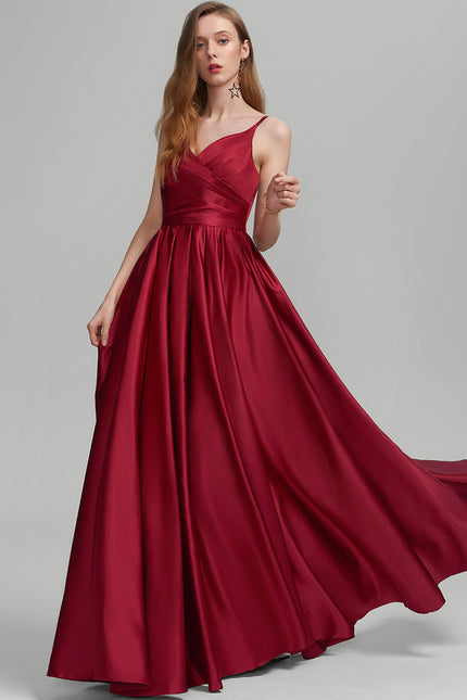 Robe Trapèze Éclat Satiné Doré