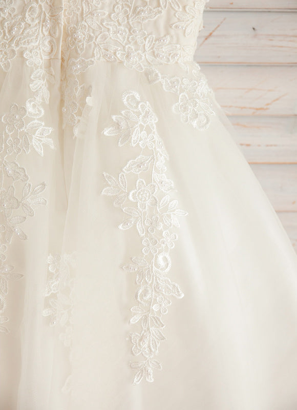 Robe Trapèze Lueur De Mariée - gallery 9