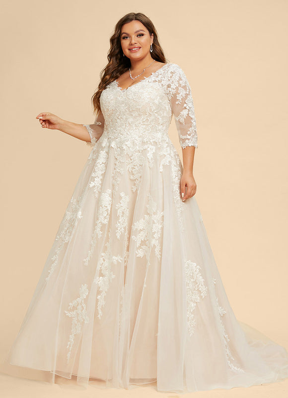 Robe Trapèze Rêve Tulle Élyséen - gallery 7