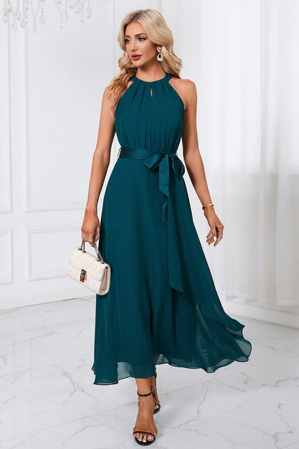 Robe Trapèze Chiffon Maxi