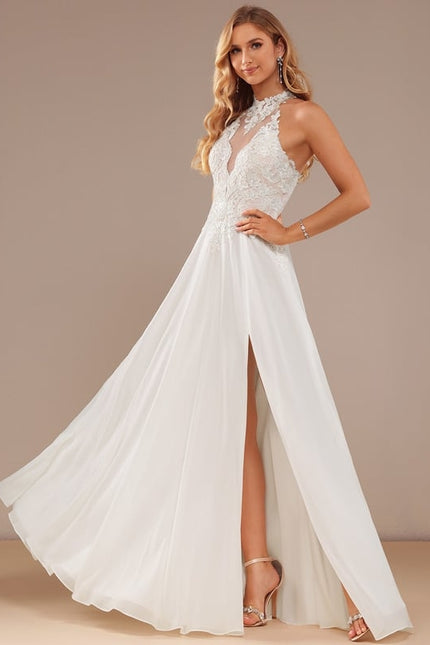 Robe Trapèze Silhouette De Saphir - gallery 6