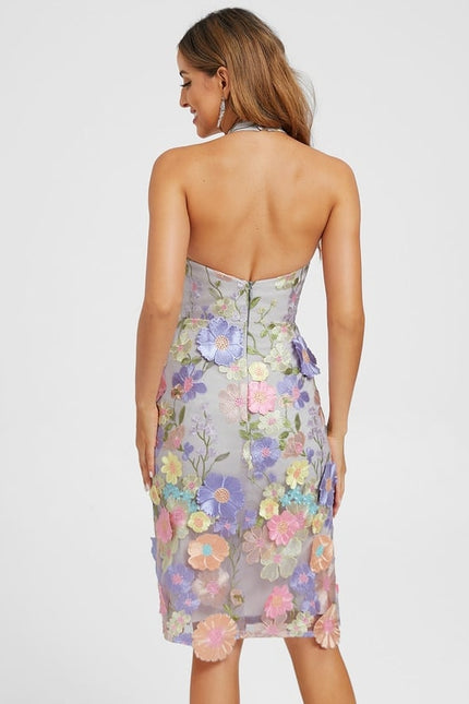 Robe Trapèze Éclosion Éthérée - gallery 5