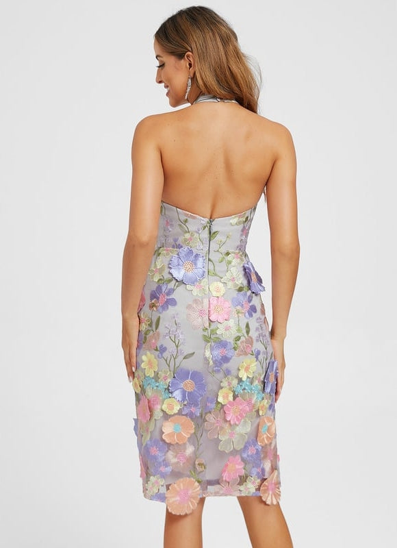 Robe Trapèze Éclosion Éthérée - gallery 5