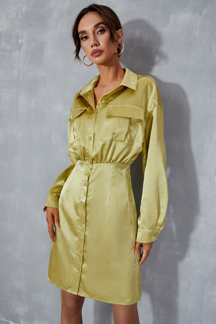Robe Trapèze Lueur Zestée - gallery 1