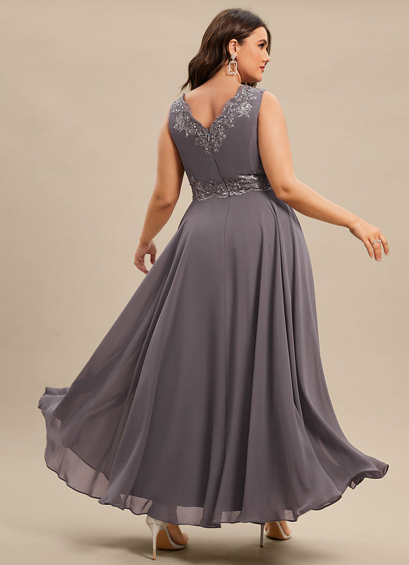 Robe Trapèze Chic Mousseline Sophistiquée - gallery 9