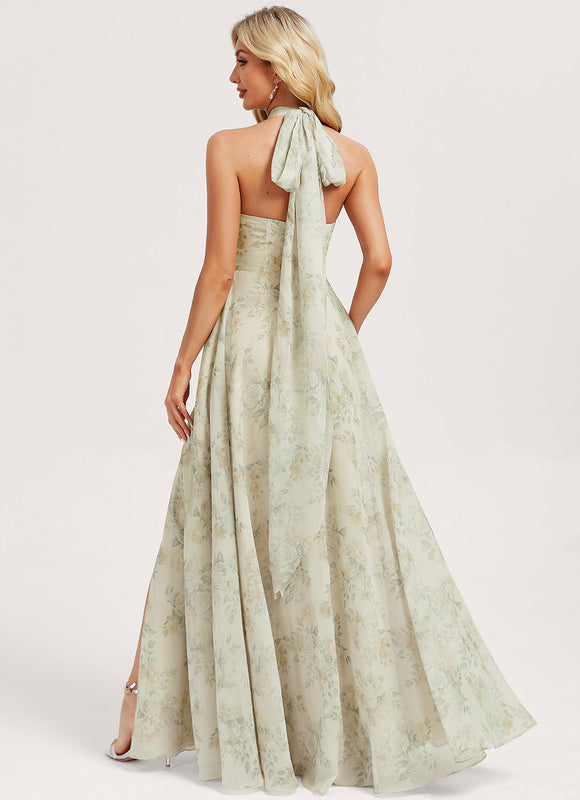 Robe Trapèze Fluide Bordeaux - gallery 7
