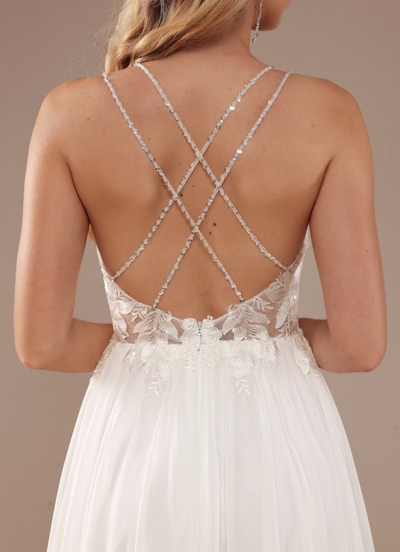 Robe Trapèze Élégance Perleuse - gallery 4