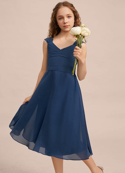 Robe Trapèze Bleu Céleste