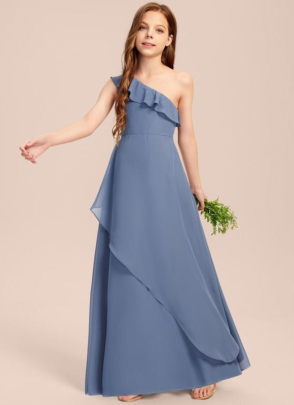 Robe Trapèze Verte Évanescente