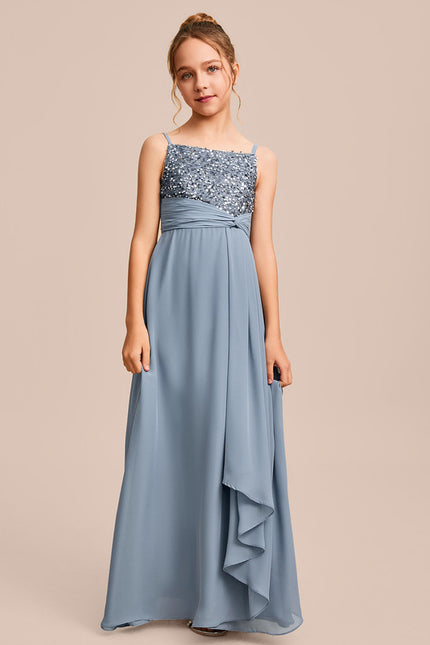 Robe Trapèze Mousseline Étoilée - gallery 3