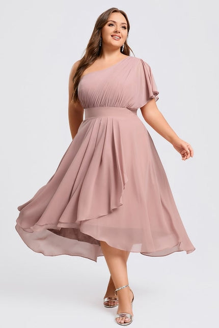 Robe Trapeze Rose - gallery 7