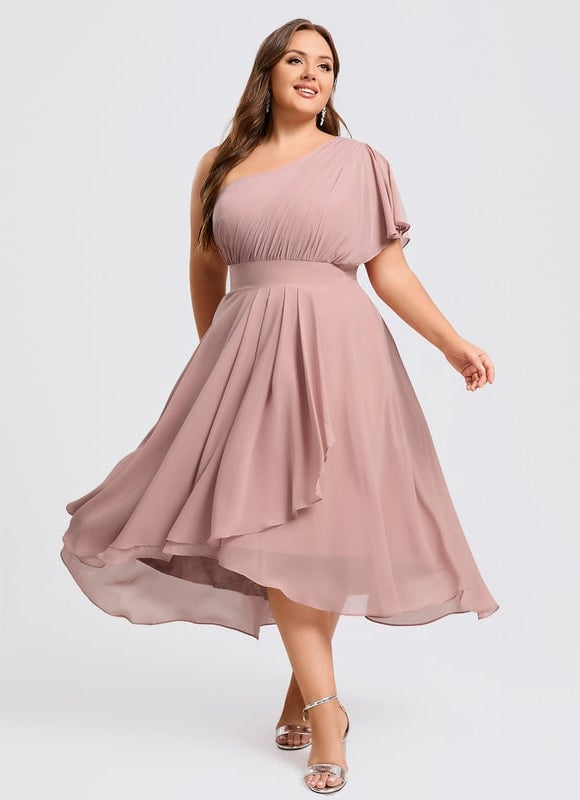 Robe Trapeze Rose - gallery 7