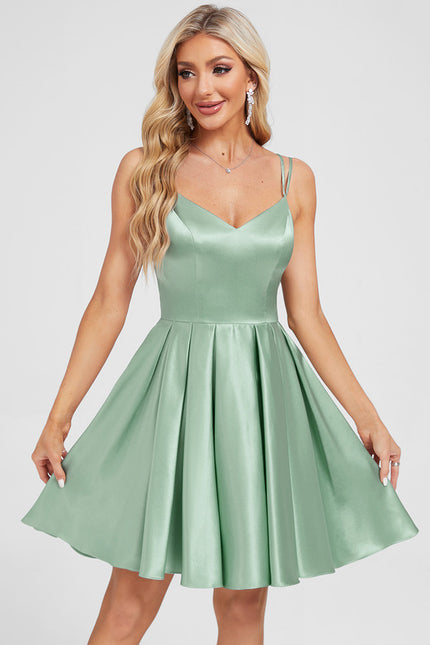 Robe Trapèze Émeraude Joyeuse