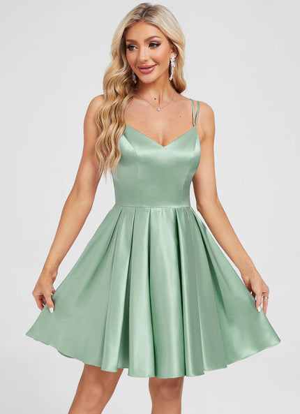 Robe Trapèze Émeraude Joyeuse
