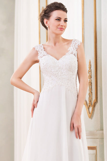 Robe Trapèze Éthérée Perles - gallery 2