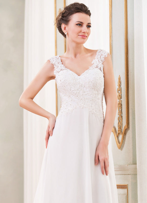 Robe Trapèze Éthérée Perles - gallery 2
