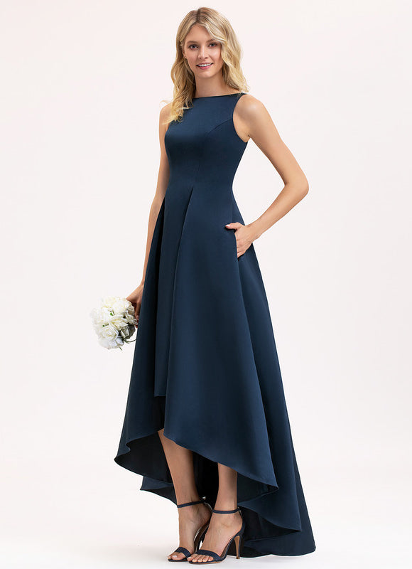 Robe Trapèze Satin Éclat Couture - gallery 3