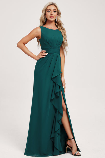 Robe Trapèze Élégance Aquatique - gallery 1