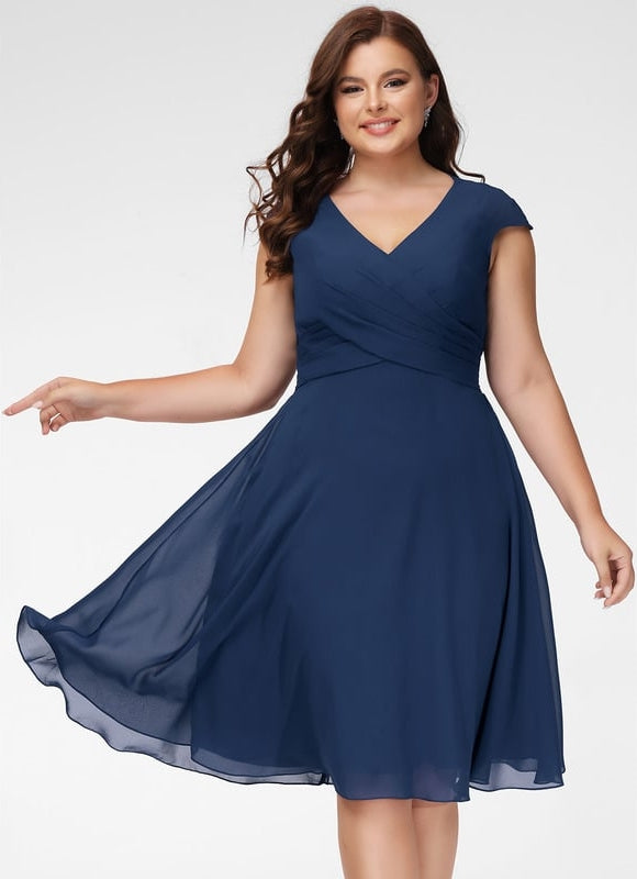 Robe Trapèze Émeraude Volante - gallery 4