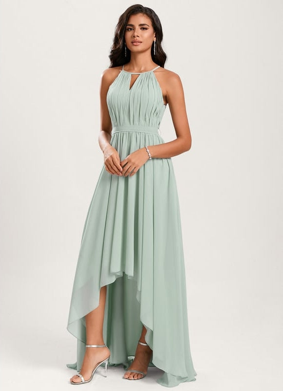 Robe Trapèze Chiffon Éthérée - gallery 2