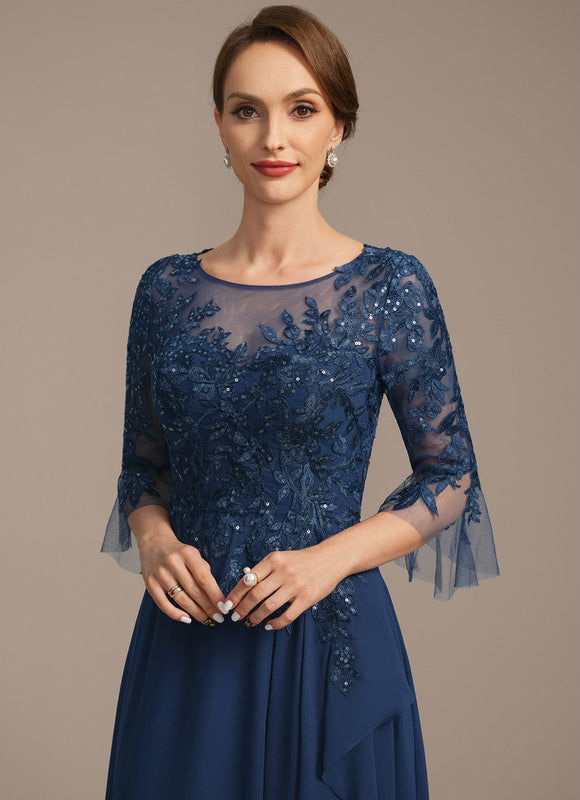 Robe Trapèze Rêve Sombre Légèreté - gallery 1