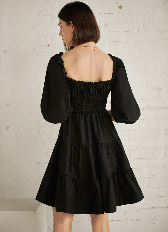 Robe Trapèze Fuchsia Chic - gallery 2