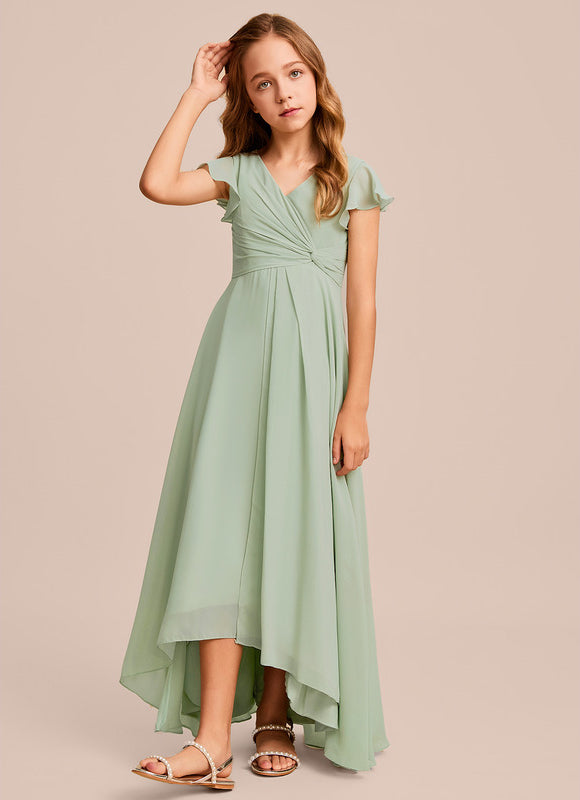 Robe Trapèze Brise De Menthe - gallery 3