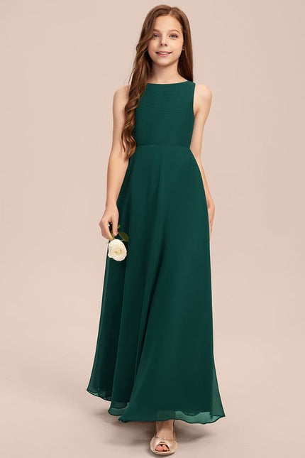 Robe Trapèze Bleu Doux Éclat - gallery 7