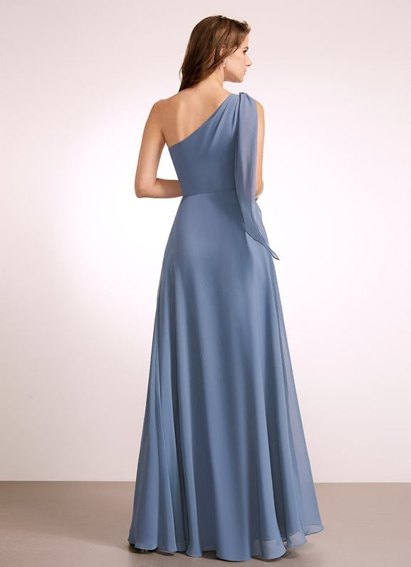 Robe Trapèze Rose Poudré Chic - gallery 1