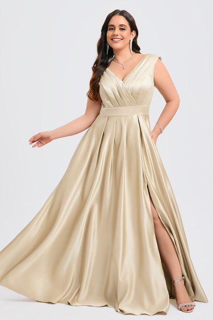 Robe Satin Trapeze - gallery 6