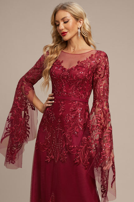 Robe Trapeze Rouge Femme - gallery 5