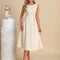 Robe Trapèze Midi Lumineuse