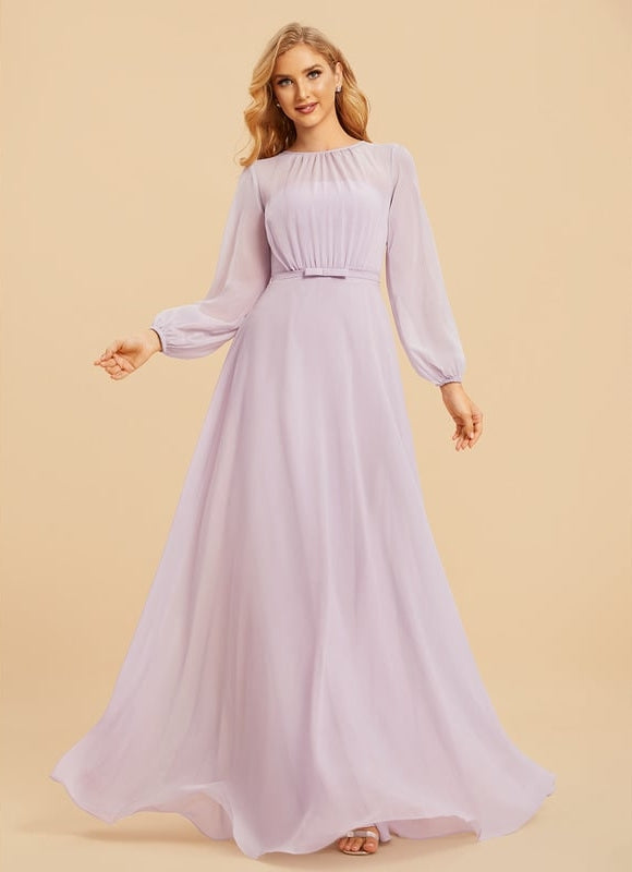 Robe Trapèze Douceur Lavande - gallery 1