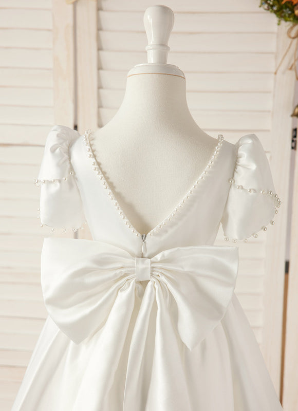 Robe Trapèze Éclat Pur Éternel - gallery 1
