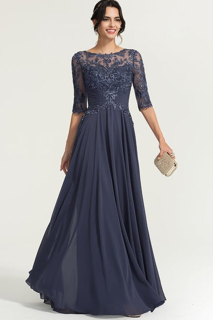 Robe Trapèze Mélodie Nocturne - gallery 4