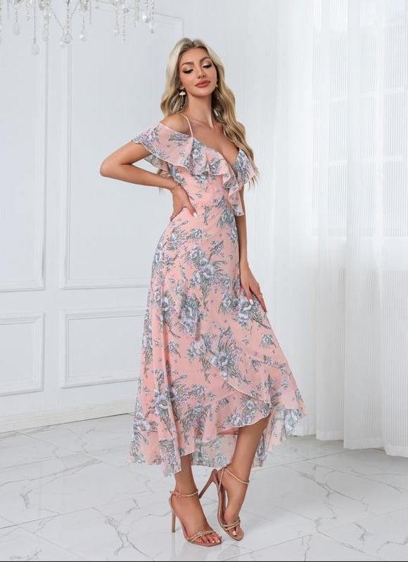 Robe Trapèze Floral Cascade - gallery 9