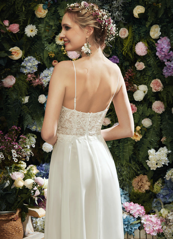 Robe Trapèze Éblouissante Aérienne - gallery 3