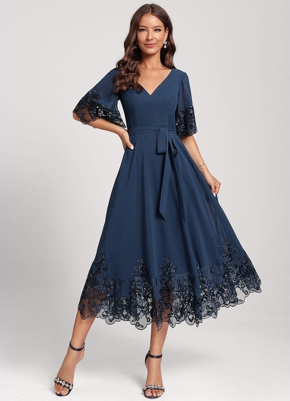 Robe Trapèze Danse Étoilée - gallery 2
