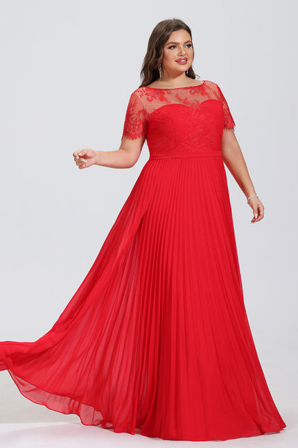 Robe Trapèze Rouge Songe Éthéré - gallery 6