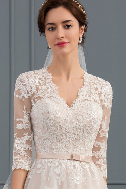 Robe Trapèze Tulle Couture - gallery 3