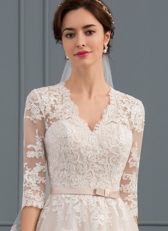 Robe Trapèze Tulle Couture - gallery 3